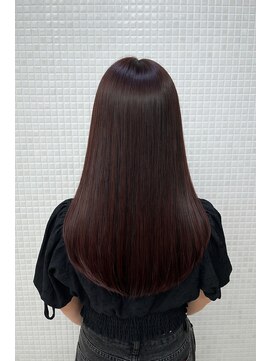 オーガスト ヘア ネイル(AUGUST hair nail) 艶髪ピンクブラウン