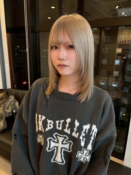 コエル(KOER) 【なんば】ブリーチで叶う！透明感レイヤーカット＆ダブルカラー