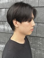 リオールバイニアウ(RE:ALL by Niau) メンズセンターパートパーマニュアンスパーマナチュラルヘア