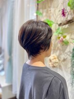 プレスト 八田店 ショート×ケアハーブカラー