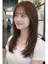 ルチア ヘア ステラ 京都店(Lucia hair stella)&nbsp;小顔レイヤーカット/ナチュラルストレート/学割U24/京都/河原町