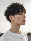 men's/ ニュアンスパーマ/フェザーパーマ/シャドーパーマ/