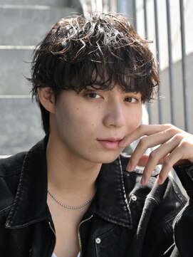 ネクストメンズ 表参道(NEXT men's) サーフカールパーマサーフカール縦落ちパーマツイストスパイラル