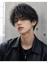 アイトーキョー 名古屋栄(AI TOKYO)&nbsp;ニュアンスパーマ/フェザーパーマ/センターパート/名古屋/栄