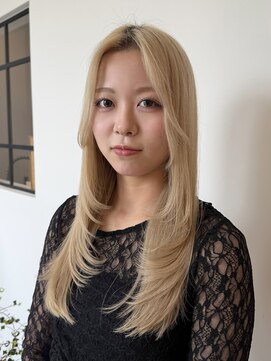 アルブル ヘアー デザイン(arbre hair design) 顔周りロングレイヤー