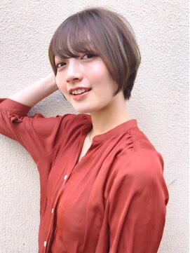 ジョエミバイアンアミ(joemi by Un ami) 【joemi　新宿】センシュアルショート◇丸みショート　近江