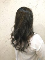 フロール(Flor)&nbsp;【flor 戸塚】*ハイライト+ネイビーグレージュ*