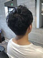 ソフ(sof) メンズ　束感ナチュラルツーブロック
