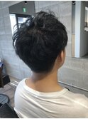 メンズ 束感ナチュラルツーブロック