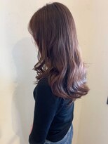 ルチカ(Luccica)&nbsp;【Luccica】ラベンダーアッシュ×ローレイヤー　外ハネＭＩＸ