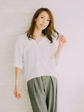 アカサ(A.casa) 軽やかセミロング/20代/30代/40代/50代/西阿知/イオン倉敷