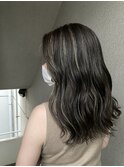 グレージュ/東久留米/カラー/20代30代/ロング/ウェーブ/うる艶