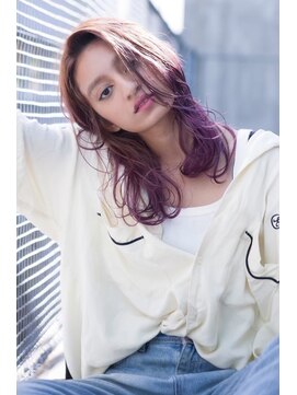 オースティン 流山おおたかの森(AUSTIN) 大人かわいい前髪セシルカットココアブラウンフリンジウェーブ