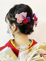 ラトリエコンタン(L´atelier Content)&nbsp;【LatelierContent asuka】和装ヘアアレンジ