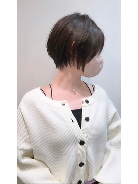 シー バイ ロンド 新宿(Sea by Lond) ショートボブ/アースカラー/ブラウンカラー