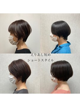 テルミークリニカルデザイン 千里中央店 えりあし短めショートスタイル