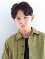 ヘアサロンガリカアオヤマ(hair salon Gallica aoyama) 【Gallica】モテ髪センターパート/アップバング/くせ毛風パーマ
