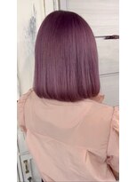 クラン ヘアーアンドスタジオ(CLAN hair & studio)&nbsp;ピンクパープルカラー