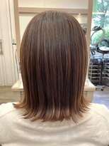 アルターリール(aL ter Rire)&nbsp;外ハネボブ×オレンジブラウン/中村郁未