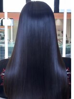 ロンドルーチェ 心斎橋(Lond luce)&nbsp;ダークアッシュ/ミディアムレイヤーカット［髪質改善/縮毛矯正］