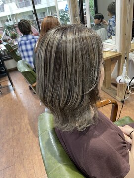 ヘア ライフ ワイレア(HAIR LIFE Wailea) パキッと筋感バレイヤージュ