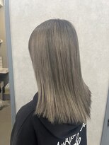 アジールヘア 所沢プロペ通り店(agir hair)&nbsp;グレージュグレーシルバー10代20代30代所沢