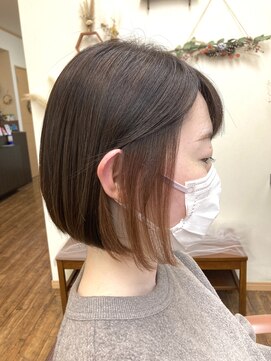 ステラ(stella) ボブインナーカラー