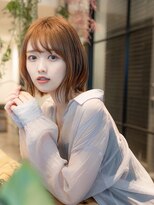 イオ 本厚木(io) 大人かわいいボブシースルーバング小顔似合わせカットイメチェン