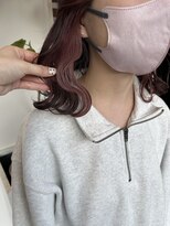 ジャガラ 千葉駅北口店(JAGARA)&nbsp;イヤリングカラー/ピンクラベンダーベージュ【千葉・千葉駅】