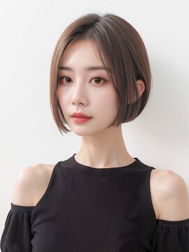 ハヌル(Haneul) 巣鴨/巣鴨美容室/髪質改善/白髪染め/韓国風/ボブ