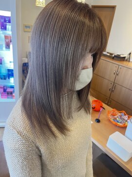 ヘアルーム フラット(HAIR ROOM flat) ミルクティーベージュ