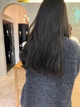 ローレン(LOREN) 透明感髪質改善ベージュダブルカラーミルクティーグレージュ