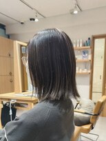 クラップス 上大岡(CLAPS)&nbsp;オリーブグレージュ/オリーブカラー/切りっぱなし/外ハネ