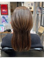 ラクープブン 恵那店(LaCoupeBUN) LaCoupeBUN/ロングウルフ/イルミナカラー/髪質改善