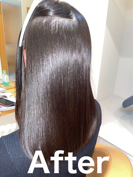 スリーク(SLEEK) 髪質改善【縮毛矯正】SLEEK式 アフター内側