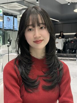 レディアル 渋谷(REDEAL) 韓国ヘア/ブリーチ/暖色カラー/ワンホン【レイヤー/渋谷】