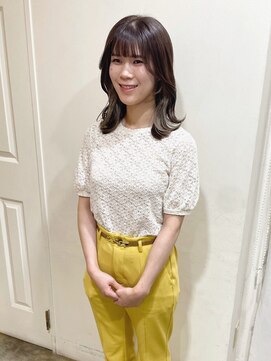 グリーン 渋谷(green) 【MIO】インナーグレージュ×大人ガーリー