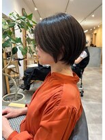 ソラ 京都桂川店(SORA.)&nbsp;襟元スッキリショートボブ
