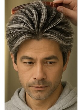 バース 梅田中崎町店(BIRTH) メンズハイライトバレイヤージュメッシュ