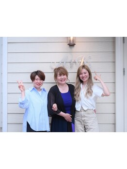 全員が女性stylist＊女性同士だからこそ髪や頭皮のお悩みも相談しやすい♪話題の頭浸浴や髪質改善TRも◎