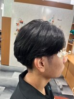 ヘアーアピス 二戸店(hair apis) メンズ パーマ、カラースタイル
