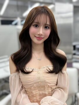 リアンバイアリュール(Lian by Allure) Lian by Allure本厚木 長濱俊 セミロング韓国くびれヘア