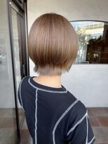 セットアップ 倉敷美和店(SET-UP) 裾カラーハイライトグレージュショート