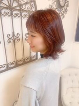 ソレイユカラー トヨカワ(SOLEIL COLOR TOYOKAWA) 大人気♪色持ち◎ブリーチなしでできる艶オレンジ☆