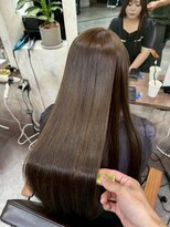 プレバイイオエ 三宮店(pre. by ioe)&nbsp;髪質改善/ココアベージュ/小顔カット/縮毛矯正／レイヤーカット