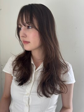 プロス(Pros) 表参道/ブリーチなし／レイヤーカット/ヘアセット