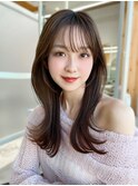 【20代30代】前髪/顔周りカット/くびれヘア/シースルーバング