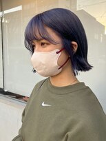 ショートヘア ハーフアンドハーフ(HALF AND HALF) 小顔ボブ