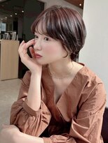 ケーツー エソラ池袋店(K-two)&nbsp;大人柔らかいショートスタイル*ショートカット*前髪ありショート