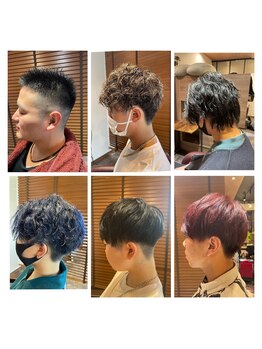 ラプチャー 上小田井(RAPTURE)の写真/デキる男の身だしなみは眉から！メンズカット・パーマと合わせて好印象を演出♪（39文字）
